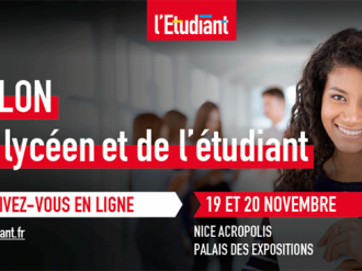 7ème édition à Nice du Salon du lycéen et de l'étudiant Vendredi 19 et samedi 20 novembre 2021