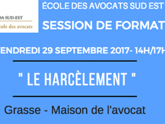 Formation EDA Sud Est : Le harcèlement