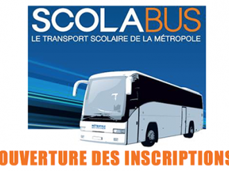 Ouverture des inscriptions au service de transport scolaire de la Métropole Nice Côte d'Azur SCOLABUS