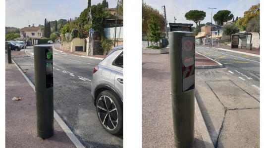 La Ville de Biot installe 3 bornes « intelligentes » pour faciliter la rotation du stationnement 