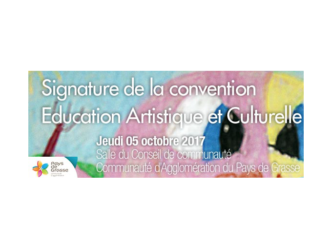 Signature de convention