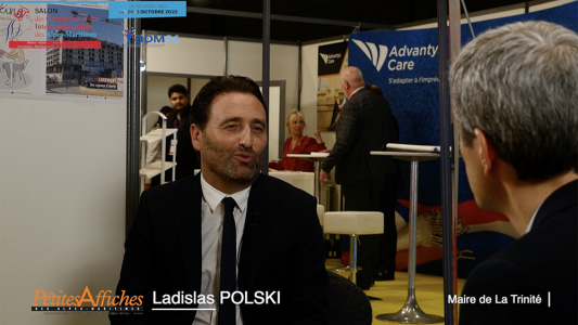 Salon des maires A-M 2022 - Interview de Ladislas Polski