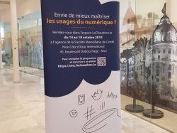 La Société Marseillaise de Crédit renouvelle les ateliers éphémères autour du numérique au sein de son agence de Nice Côte d'Azur International