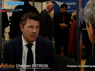 Salon des maires A-M 2022 - Interview de Christian Estrosi