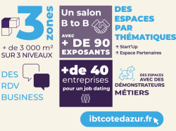 Salon IBT Côte d'Azur : 250 postes à pourvoir dans l'industrie et le bâtiment 