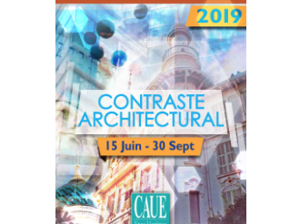 Le CAUE des AM propose le thème "Contraste Architectural" pour son concours photo 2019 !