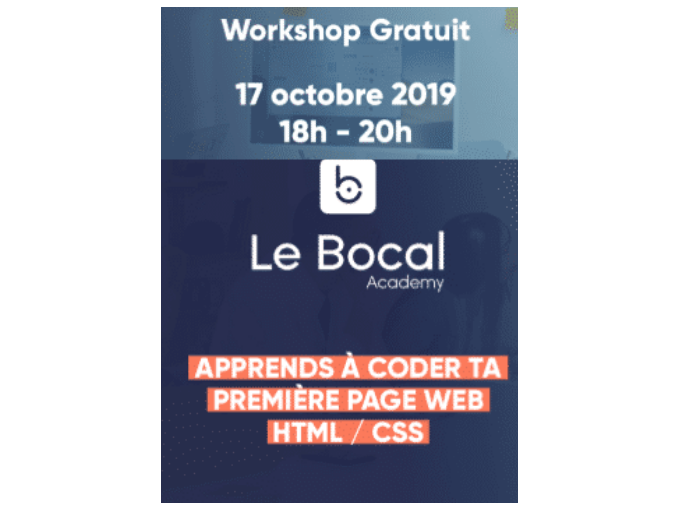 Workshop Le Bocal : (...)