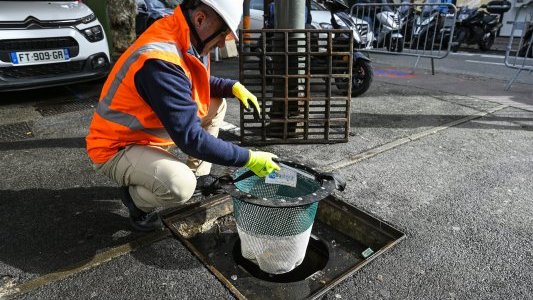 Pollution de l'eau : l'Agglomération Cannes Lérins installe 21 paniers anti macro-déchets