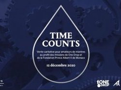 « Time counts », vente aux enchères d'horlogerie caritative