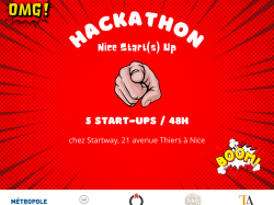 Hackathon Nice Start(s) Up 2023 : 70 étudiants impliqués