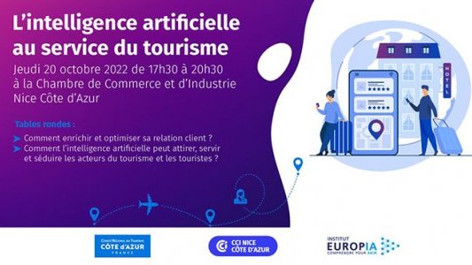 Conférence CCI NCA : "l'Intelligence artificielle au service du tourisme"