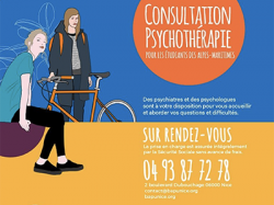 Des consultations psychothérapies sans avance de frais pour les étudiants des Alpes-Maritimes