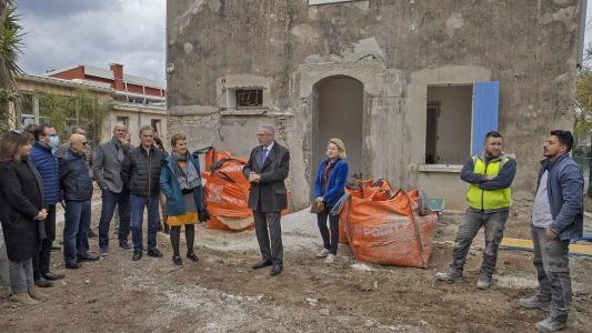  A La Garde, réhabilitation de l'ancienne halte ferroviaire de Sainte-Marguerite