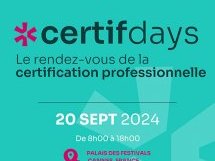 Cannes : première édition des CertifDays ce 20 septembre