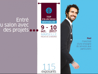 Salon Top Franchise Méditerranée, 9 & 10 October 2017