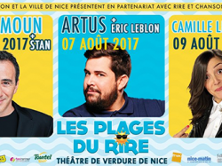 Bientôt à Nice "Les Plages du Rire" avec Elie Semoun, Artus et Camille Lellouche ! 