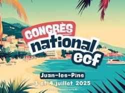 Le 41e congrès national ECF se tiendra à Juan les Pins les 3 et 4 juillet 