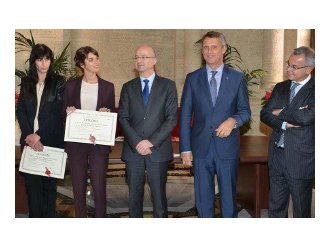 Monaco : cérémonie de Remise de Diplôme par le Directeur de l'Ecole Nationale de la Magistrature à deux élèves magistrats monégasques
