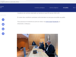 TC DE NICE : Aucune audience annulée en 2021 TC DE NICE : Aucune audience annulée en 2021