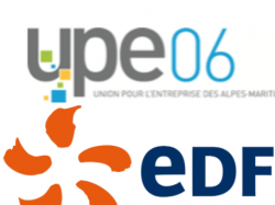 Partenariat 2017 entre l'UPE06 et EDF, le courant est bien passé !