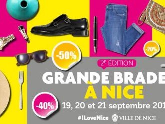 Deuxième édition de la Grande Braderie à Nice du 19 au 21 septembre 2019