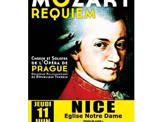 Mozart Requiem : Chœur et Solistes de l'Opéra de Prague à Nice