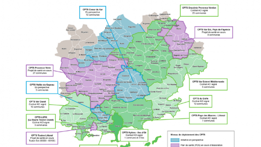 Dans le Var, les CPTS, acteurs de la santé des territoires 