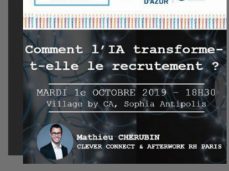 AfterWork RH : Comment l' IA transforme-t-elle le #recrutement ?