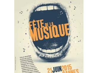 Fête de la musique à Cannes : Dimanche 21 juin 2015 à partir de 11h