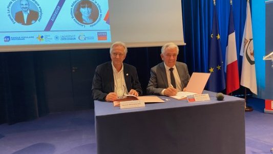 Université Côte d'Azur et l'UIMM Côte d'Azur signent une convention de partenariat
