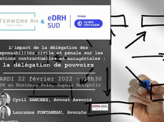 AfterWork RH Côte d'Azur : "La délégation de pouvoirs"