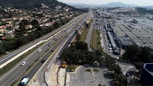 A Toulon, l'élargissement de l'A57, un projet ambitieux 