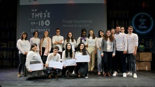  "Ma thèse en 180 secondes" : Lyne Daumas et Dima El Zein, gagnantes de la finale azuréenne !