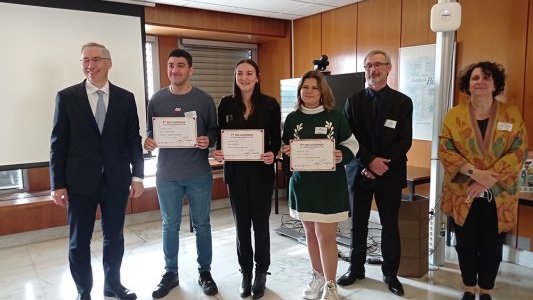 Trois lycéens de l'académie de Nice lauréats du Prix de l'Excellence économique ! 