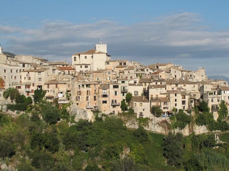 TOURRETTES SUR LOUP : Travaux d'élargissement de route et création de parkings