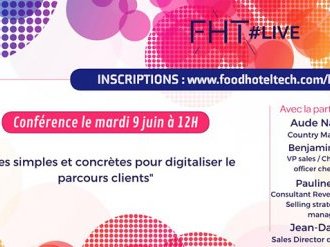 Jour J pour Food Hotel Tech, salon digital dédié aux professionnels de la restauration et de l'hôtellerie