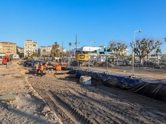 Cannes : les travaux d'embellissement des Allées de la Liberté se poursuivent 