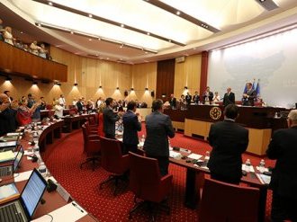 Dernière séance plénière de l'Assemblée départementale présidée par Eric Ciotti