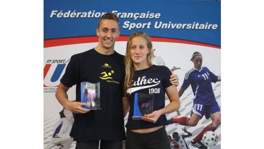 BBA EDHEC : Alizée MOREL, Championne de France des Championnats en natation 