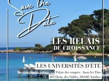 Save the date - Universités d'été du CROEC Paca 2024 "Les relais de croissance"