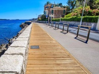 Au Mouré Rouge le boulevard Eugène Gazagnaire, une nouvelle promenade balnéaire conviviale et sécurisée 