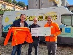 Tempête Alex : Le Café du Cycliste remet 10 000€ aux Week Ends Solidaires