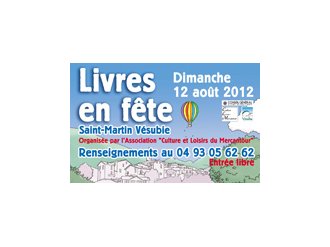 Saint-Martin-Vésubie : LIVRES EN FÊTE 