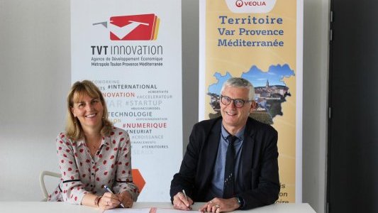 A Toulon, TVT Innovation et VEOLIA renouvellent leur partenariat