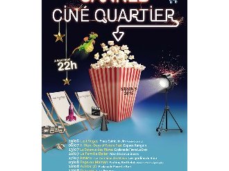 8e édition de Ciné quartier : À Cannes, l'été rime avec cinéma en plein air !