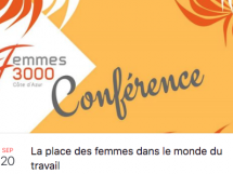 Conférence Femmes 3000 : "La place des femmes dans le monde du travail"