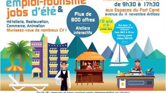 Salon de l'Emploi, Tourisme et Jobs d'Eté d'Antibes : Des postes, des talents, des embauches...