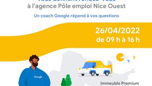 Le Van Google Ateliers Numériques demain à Nice : ouvert à tous !