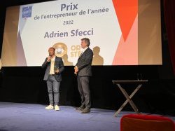 Adrien SFECCI entrepreneur de l'année 2022 du Made In France