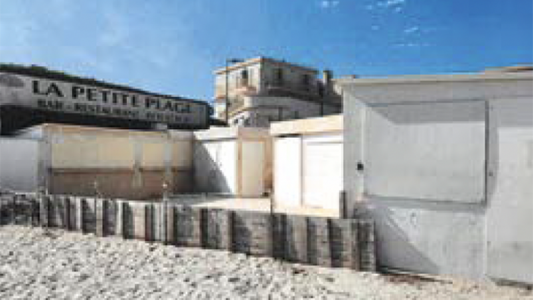 Une parcelle de plage de sable fin à Antibes à acquérir aux enchères 